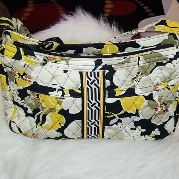 VERY VERA BRADLEY Cassidy & Wallet in Dogwood unique Beautifully clean - Picture 8 of 17